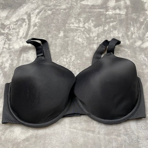 Motherhood Intimates Nursing Bra Women's 34DD Black Full Coverage Back Smoothing - Picture 1 of 9